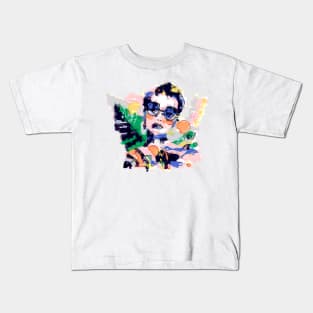 Abstract Girl Kids T-Shirt